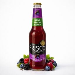 Frisco Cider s příchutí lesní ovoce 330ml